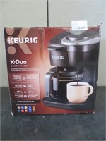 KEURIG K-DUO SINGLE SERVE COFFEE MAKER - BLACK