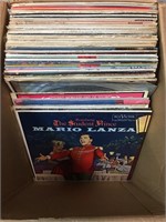 Collection of Vinyl Record Albums