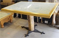 Dining Table w/ Map Insert