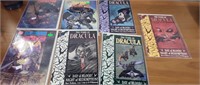 Lot of 7 comics Batman vs Predator, Dracula