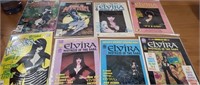 Lot of 8 Elvira Comics