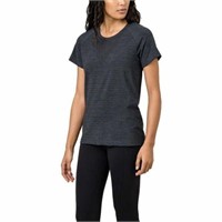 Tuff Athletics Women's SM Activewear Shirt, Black