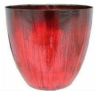 EGG PLANTER 12'' RED