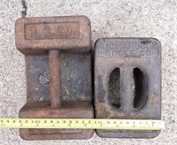 Richardson Scale Co. Weights