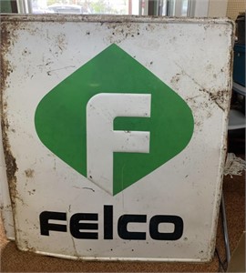 Fleco Metal Sign