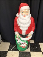 Blow Mold Santa Claus 47"