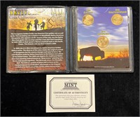 Native American Coin Collection with COA