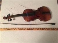 Violin needs tender loving care