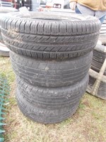(4) 195-70R-13 Tires & Rims