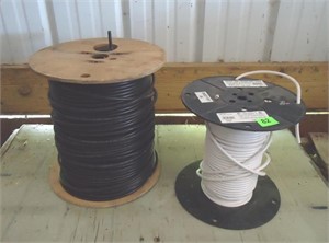 2 spools of Coaxial cable