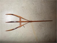 Early Primitive Wooden Hay Fork