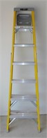 7' Keller Heavy Duty Fiberglass Ladder - 250 lb.