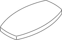 Kohler 1211811-0 Toilet Tank Lid, White