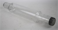 VINTAGE GLASS ROLLING PIN