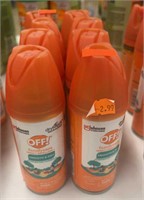 8 Cans of OFF! Family Care Insect Repellent I