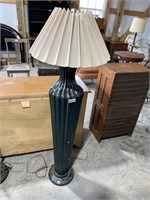 Large Dark Green Floor Lamp