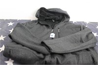 Mens Insulated Hoodie - Black - NEW -2XL