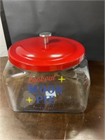 Moon pie glass container