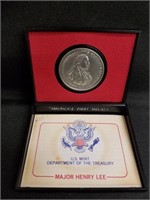 "America's First Medals" Major Henry Lee
