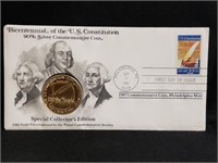1987 U.S. Constitution Commemorative Silver Dollar