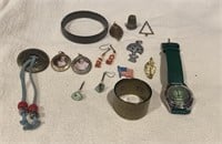Christmas watch and other small items