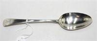 George III sterling silver soup spoon
