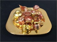Miniature Copper Kitchen Decor