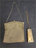 Two Antique metal coin purses