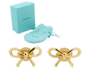 Tiffany&Co Bow Ribbon Earrings