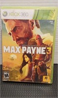 Xbox 360 Max Payne 3. Case is damaged