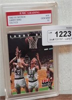 Larry Bird graded card