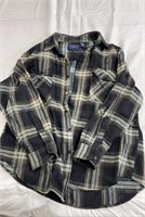 Coleman flannel button up large