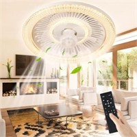 Linboro Ceiling Fan with Lights  20 Inch