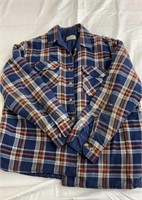 Sears lined flannel button up XL