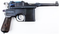 Gun Mauser Broomhandle C-96 Semi Auto Pistol