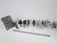18 Star Wars Figurines, Magnets, & Enterprise