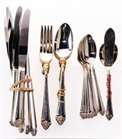 Silverplated Flatware Set