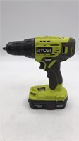 Ryobi One+ Drill W/ 18v Battery Works - No Chargig