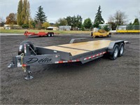 2020 Delta 7'x20' T/A Tilt Deck Trailer