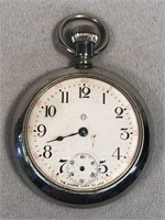 Ansonia Watch Co. Conductor Case Pocket Watch