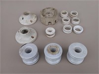 Lot of Porcelain Insulators and more