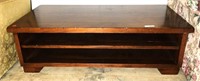 Pottery Barn Coffee Table with Shelves