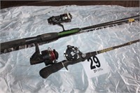 Assorted Rods & Reels 6'