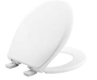 $37  Mansfield White Round Slow-Close Toilet Seat