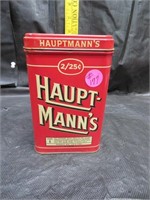 Vintage Hauptmann's Cigar Tin