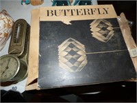 2 BUTTERFLY LAMP SHADES
