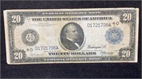 1914 $20 Federal Reserve Large Note