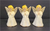 Vintage Gurley Candles Angel Shaped