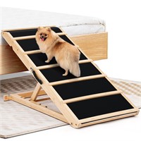 Adjustable Dog Ramp, Yoassi Foldable Dog Ramp for