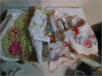 Doilies and Hand Made Embroideries